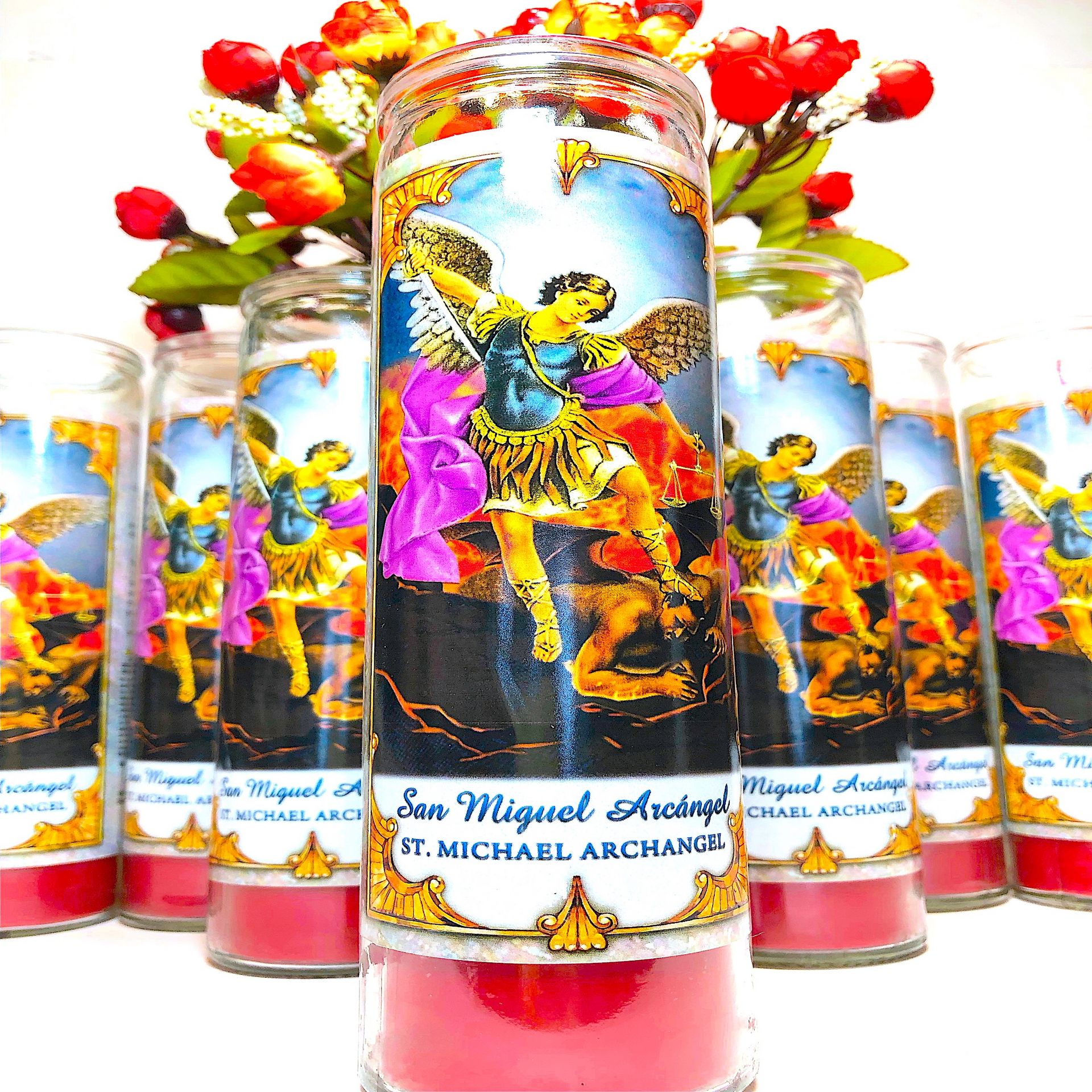 PROTECTION CANDLE FOR MANIFESTATION ARCHANGEL MICHAEL - Weee!