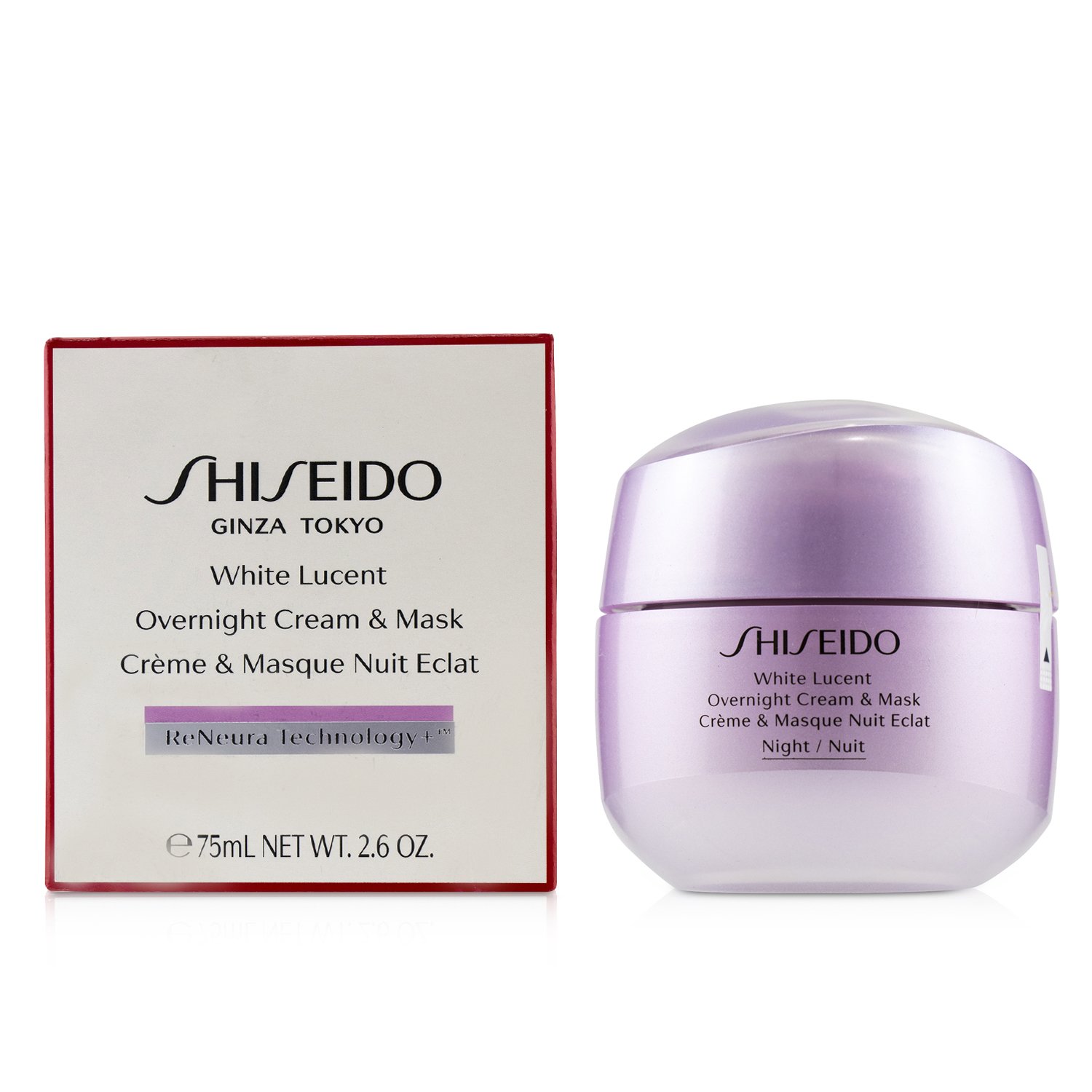 Shiseido White Lucent Overnight Cream & Mask - Weee!