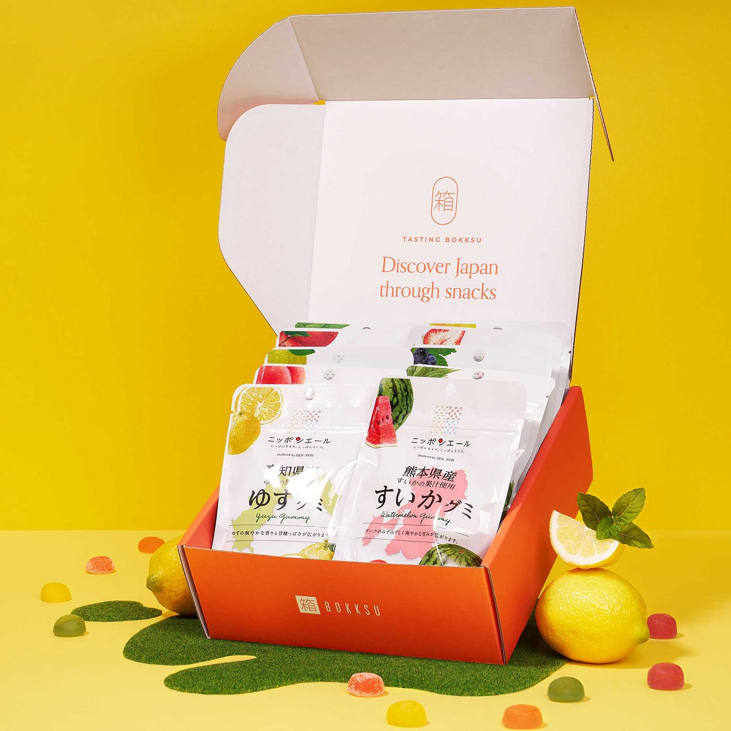 Japanese Fruits Gummy Box 700 g