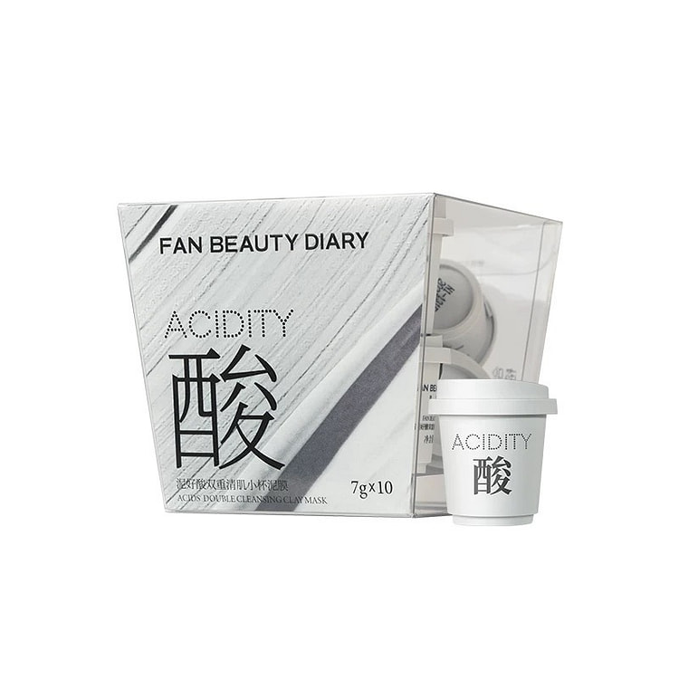FAN BEAUTY DIARY White Clay Mask 1 box