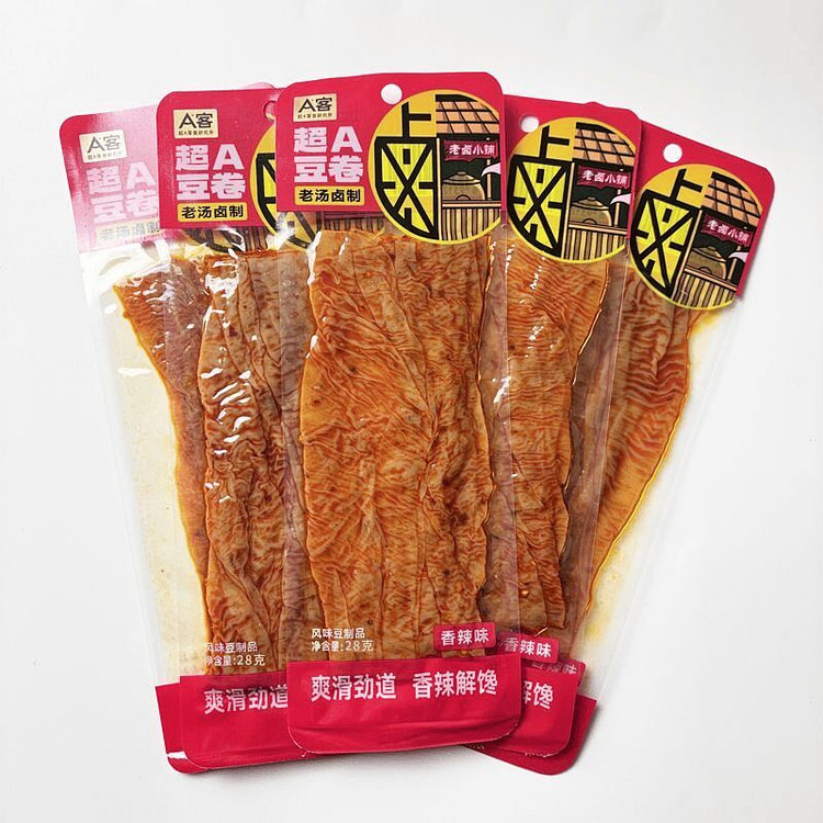 A客 超A豆卷香辣味28克*5袋 140 克