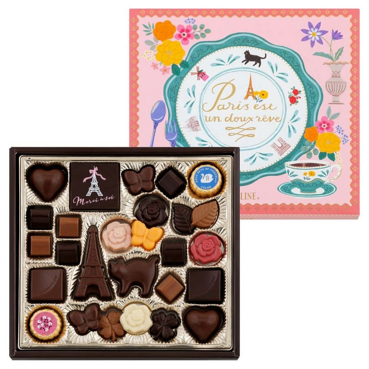 Morozoff情人节限定CALINE巧克力27枚 1 盒