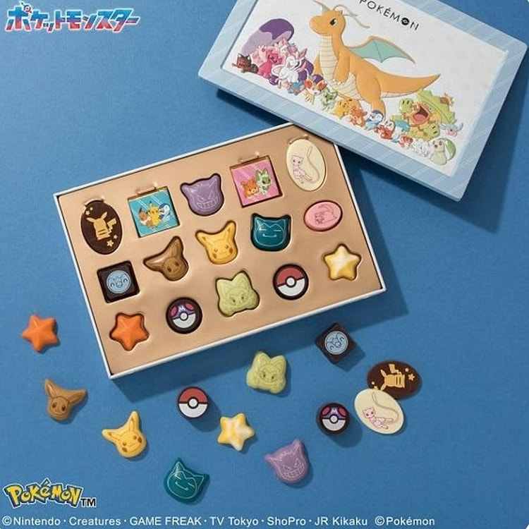 25 Valentine POKEMON Chocolate Gift Box