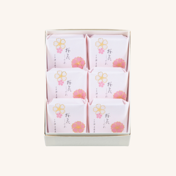 日本直送」宗家源吉兆庵・春限定 桜花しぐれ 6個箱入り - Weee!