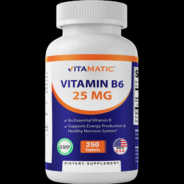 维生素B6 25毫克 - 250片