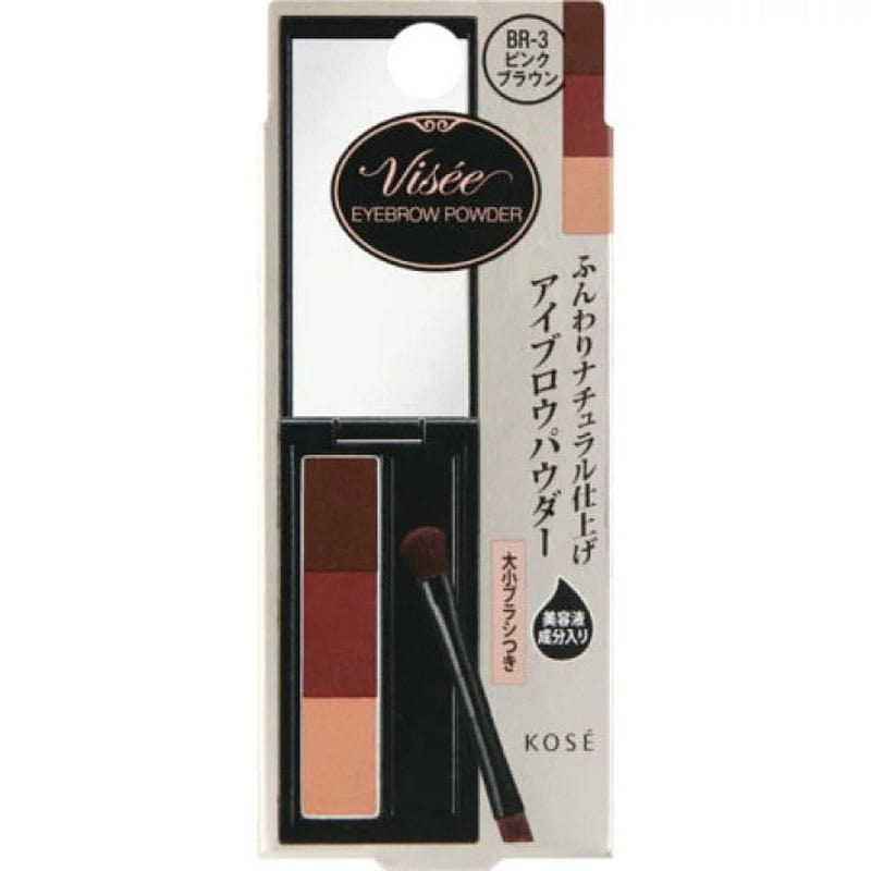 KOSE VISEE 三色眉粉 BR-3 1 份