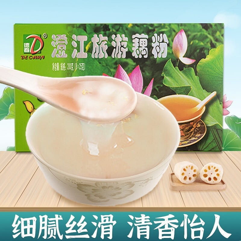 DE CHUN lotus root powder 200g/ box 200 g