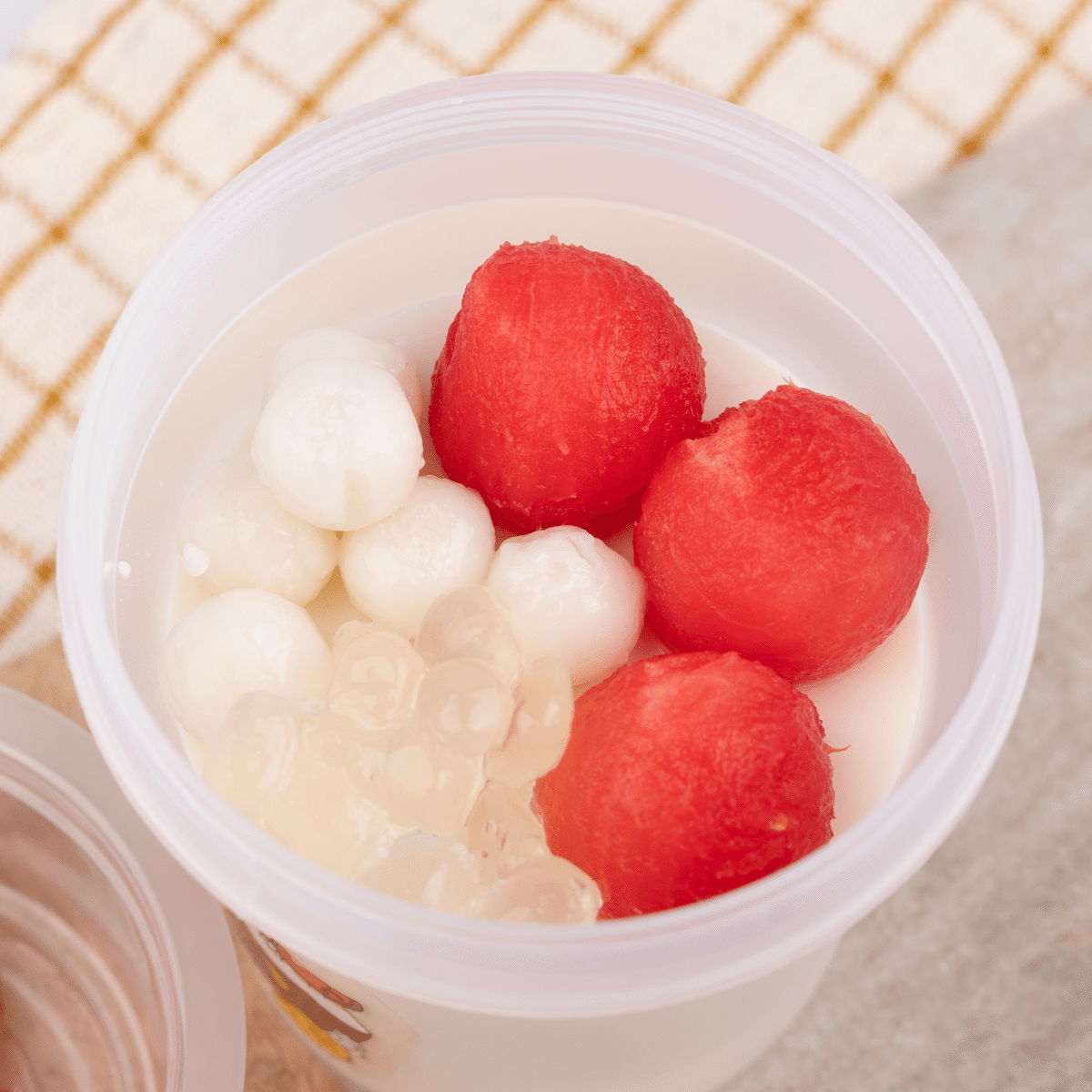 Coconut Jelly w Watermelon 8 oz