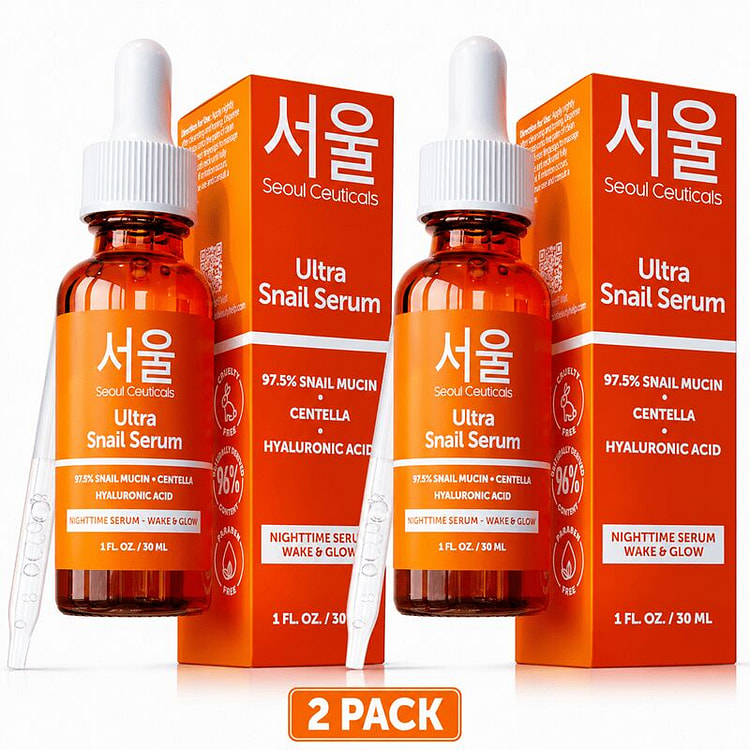 Seoul Ceuticals Ultra Snail Serum 30ml Buy 1 Get 1 60 ml