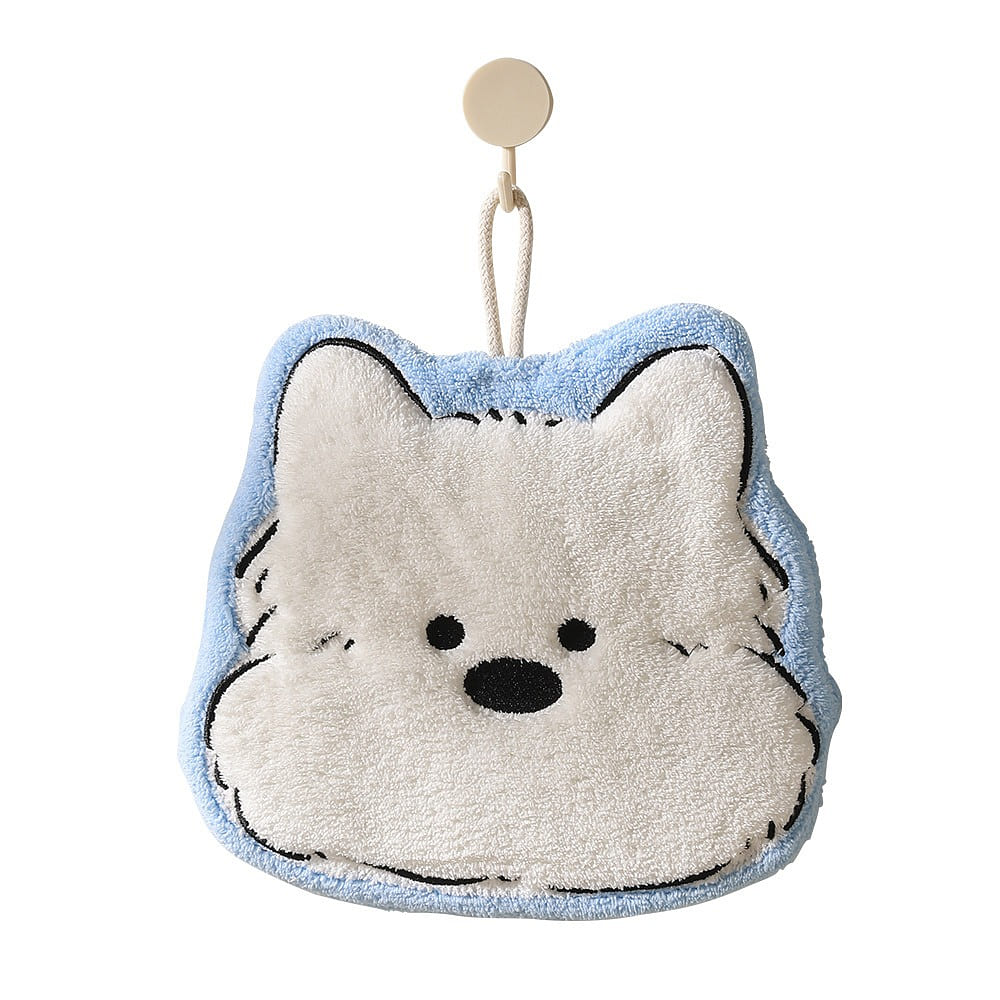 The Wall-mounted Hand Towel – West Highland Blue 1 count