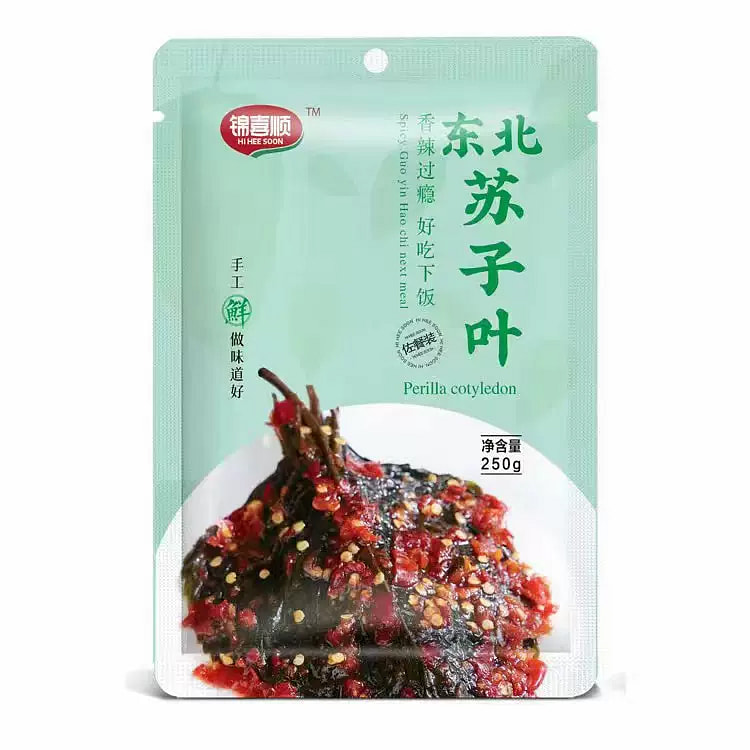 Jinxi Shun authentic Korean flavor Northeast Su Zi Ye 250g * 1 bag