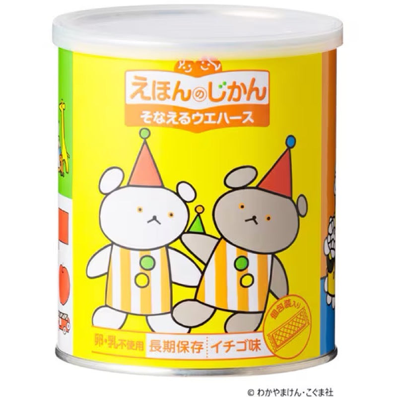 Hikari Kogyo Ehon Jikan Strawberry Wafers 12Count 1 each