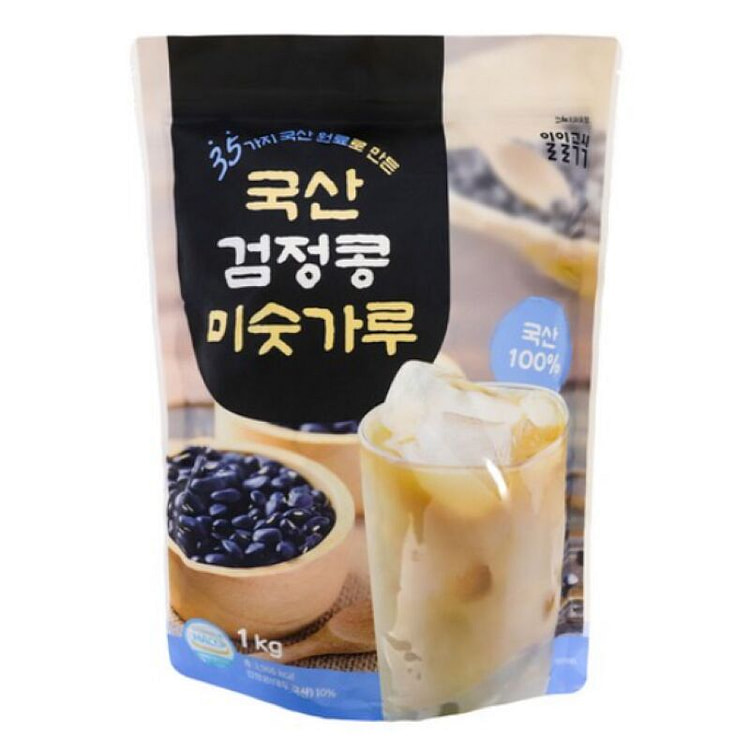 黑豆混合谷物粉 1公斤，1件