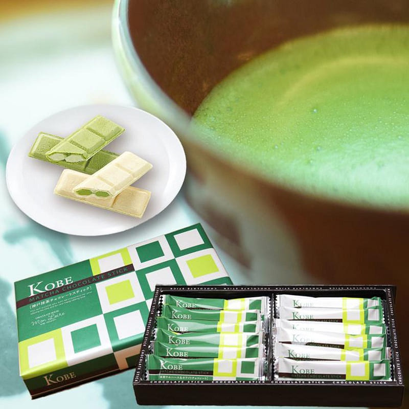 モンロワール 神戸抹茶チョコレートバー 12本入 1 個