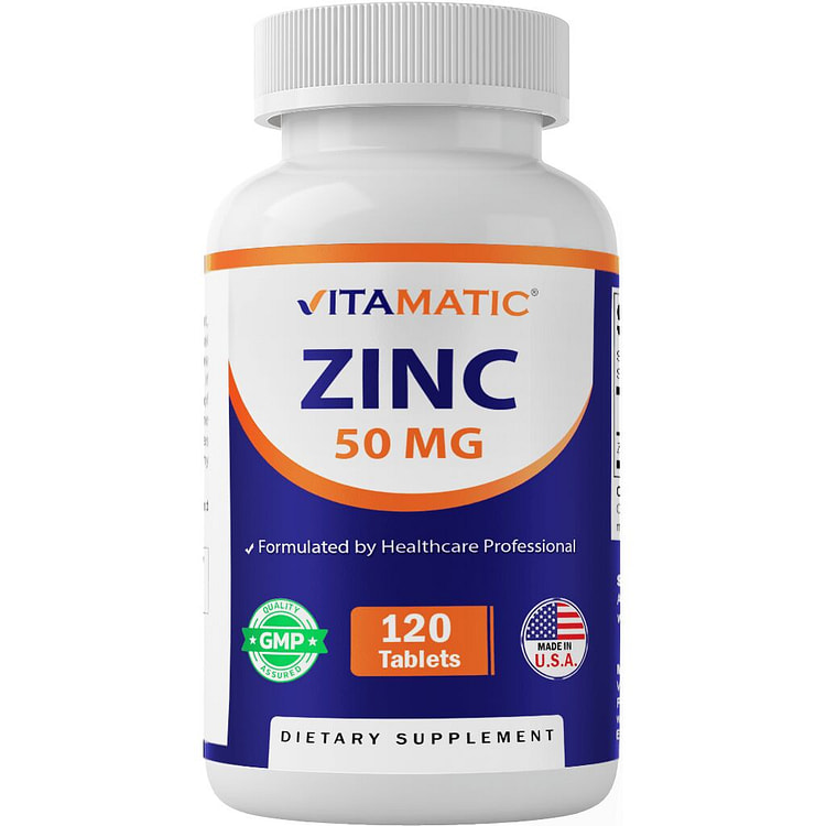 Zinc 50 mg - 120 Tablets