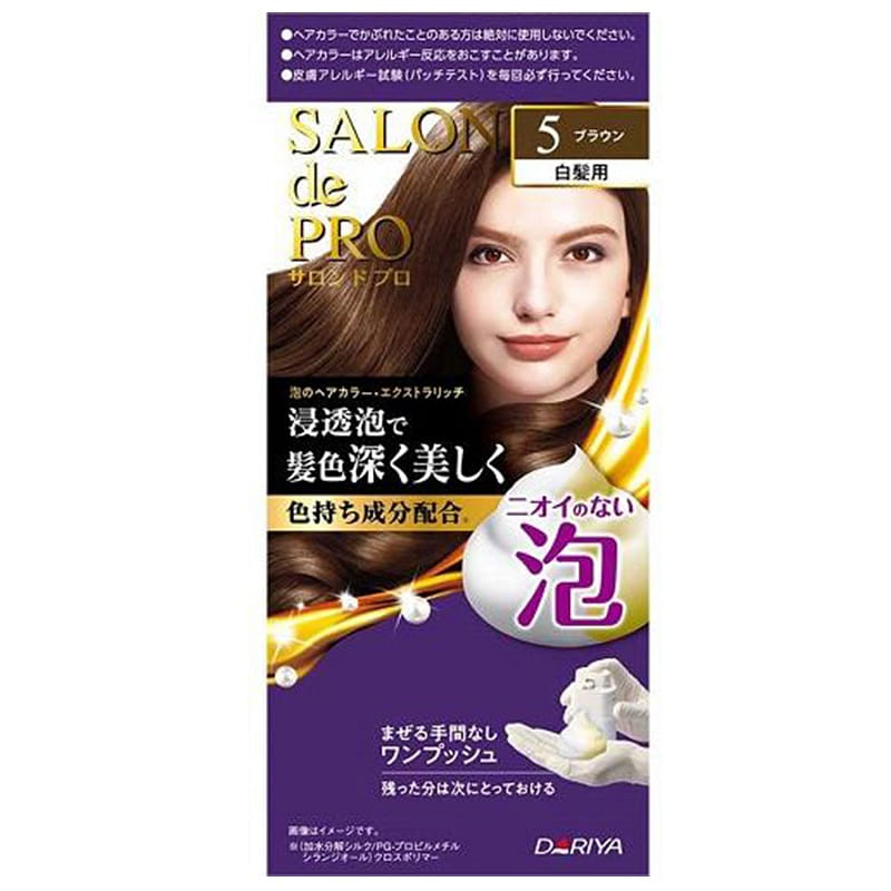 Taliya Pure Plant Bubble Hair Dye No. 5 Brown 1 unidade