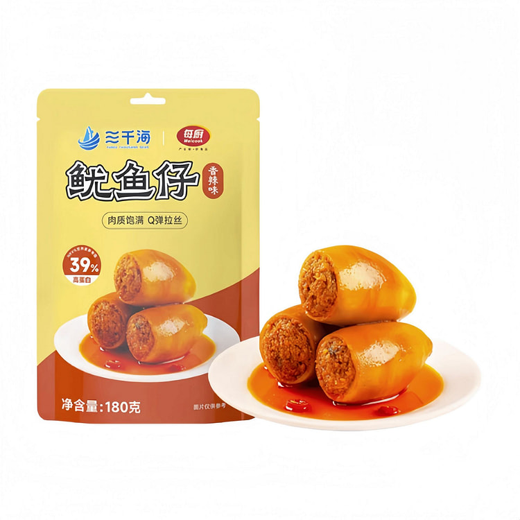 Seedless Baby Squid Spicy 180g 180 g