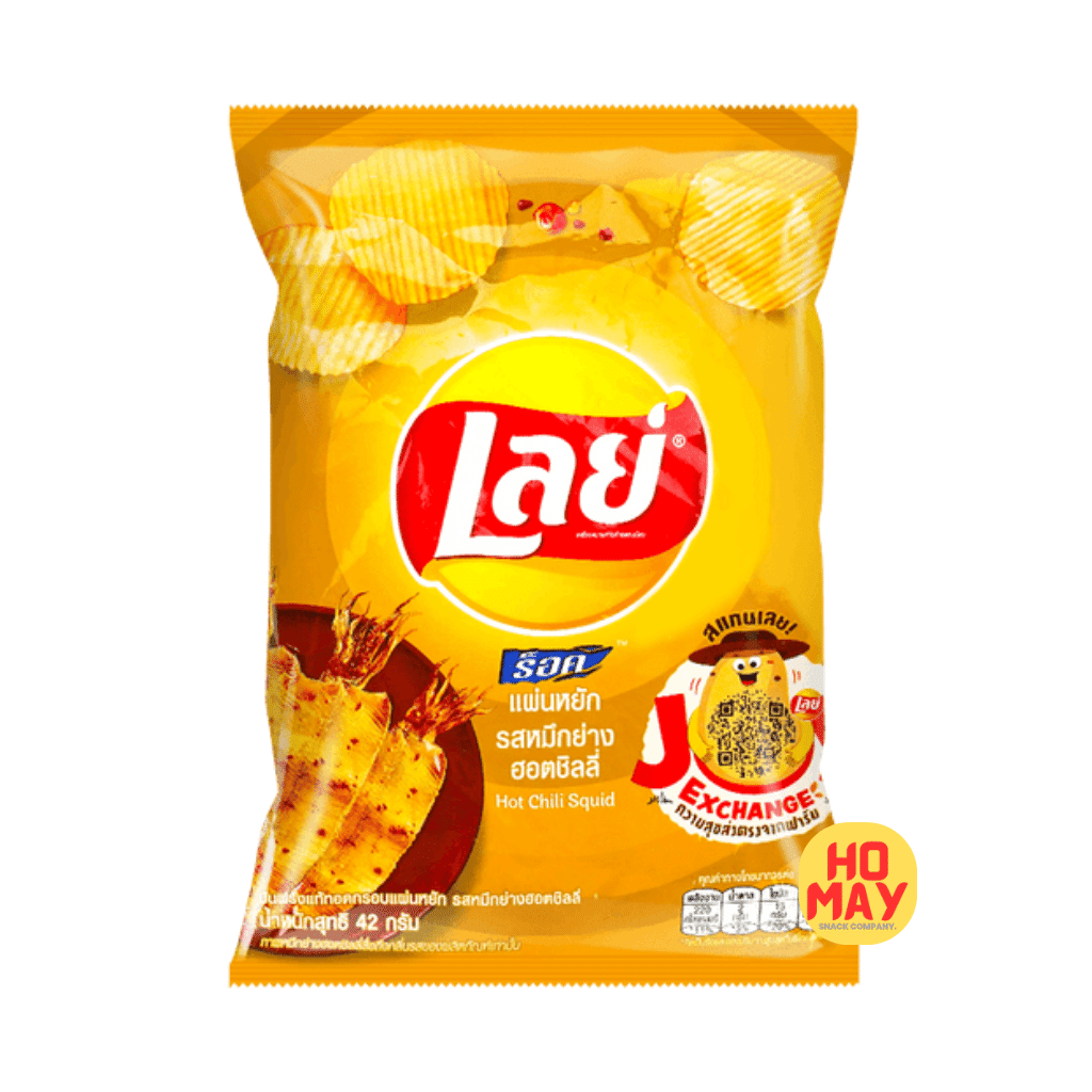 Lay's Hot Chili Squid Flavor Chips 48 그램