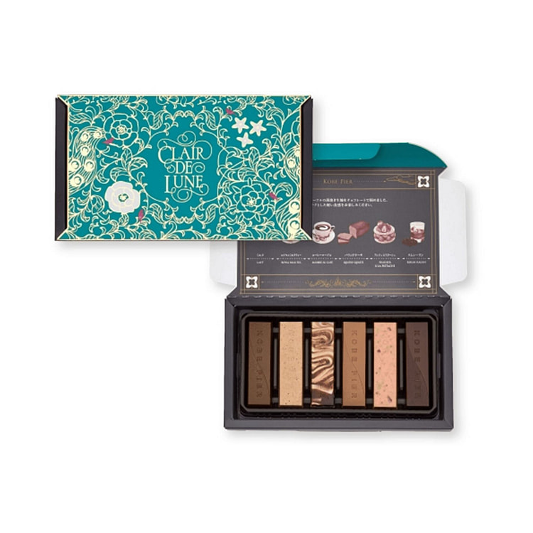 神户风月堂 神户巧克力威化棒 6支 1 份