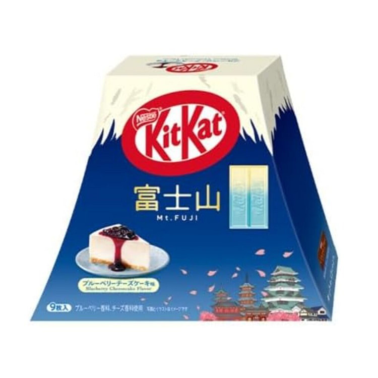 KIT KAT 富士山蓝莓芝士蛋糕风味巧克力威化