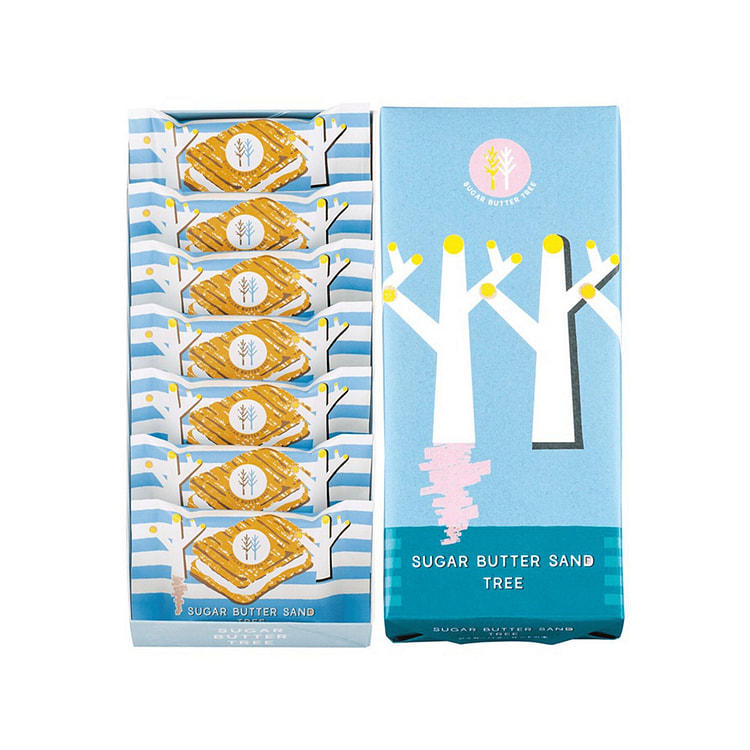 砂糖奶油树 黄油夹心饼干 7枚