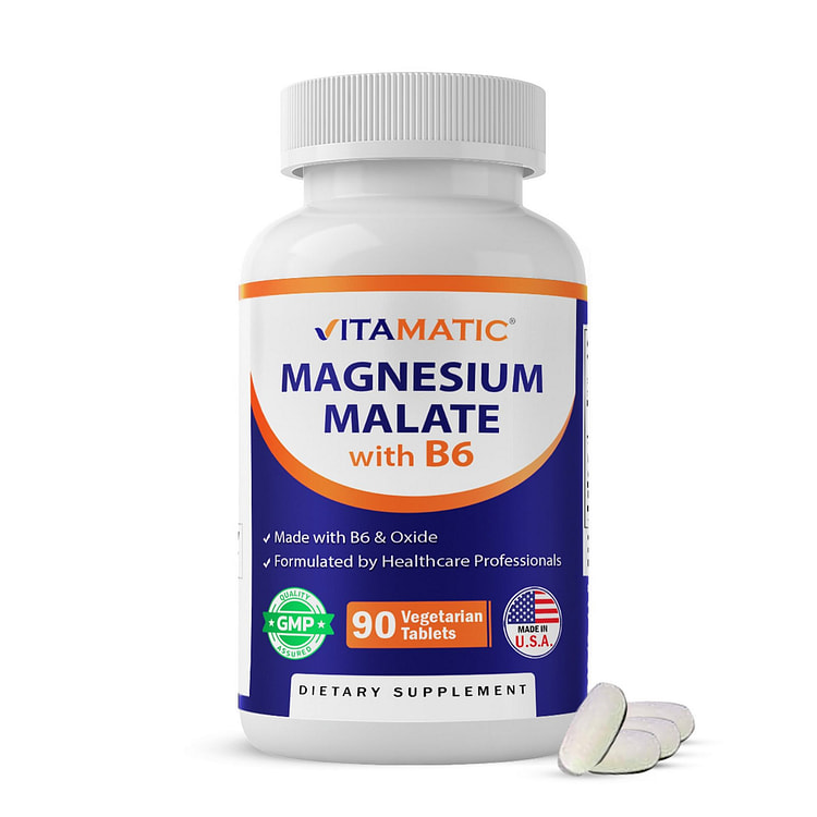Magnesium Malate 2000mg 90 Vegetarian Tablets