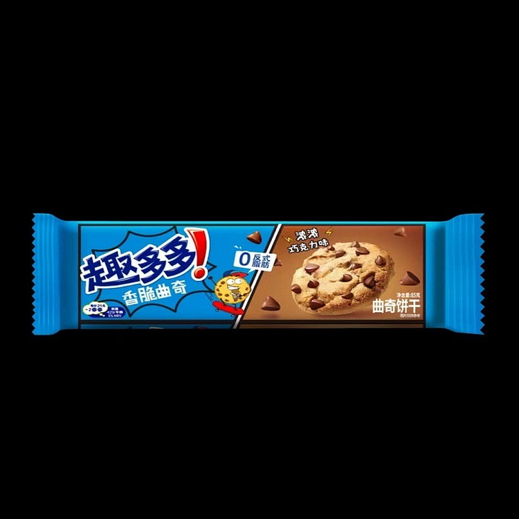 【趣多多】香脆曲奇 浓浓巧克力味 1袋