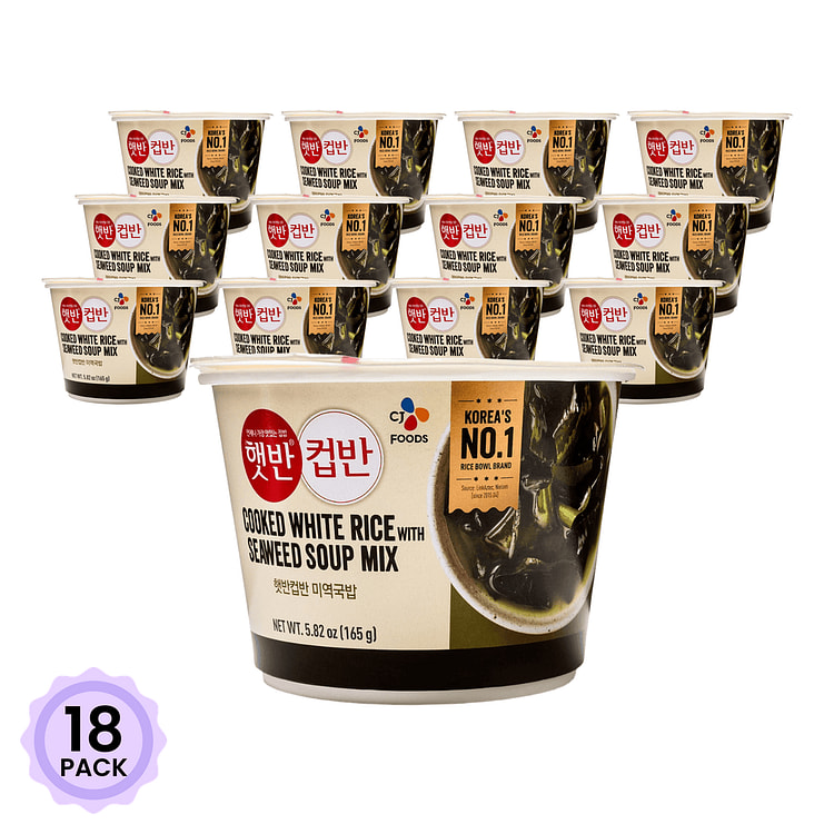 CJ 昆布クッパ　スープごはん 165 グラム*18 パック