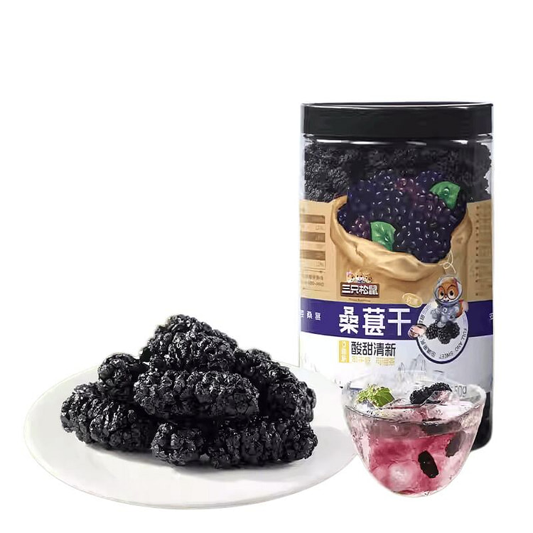Three Squirrels Dried Mulberries *1 Jar