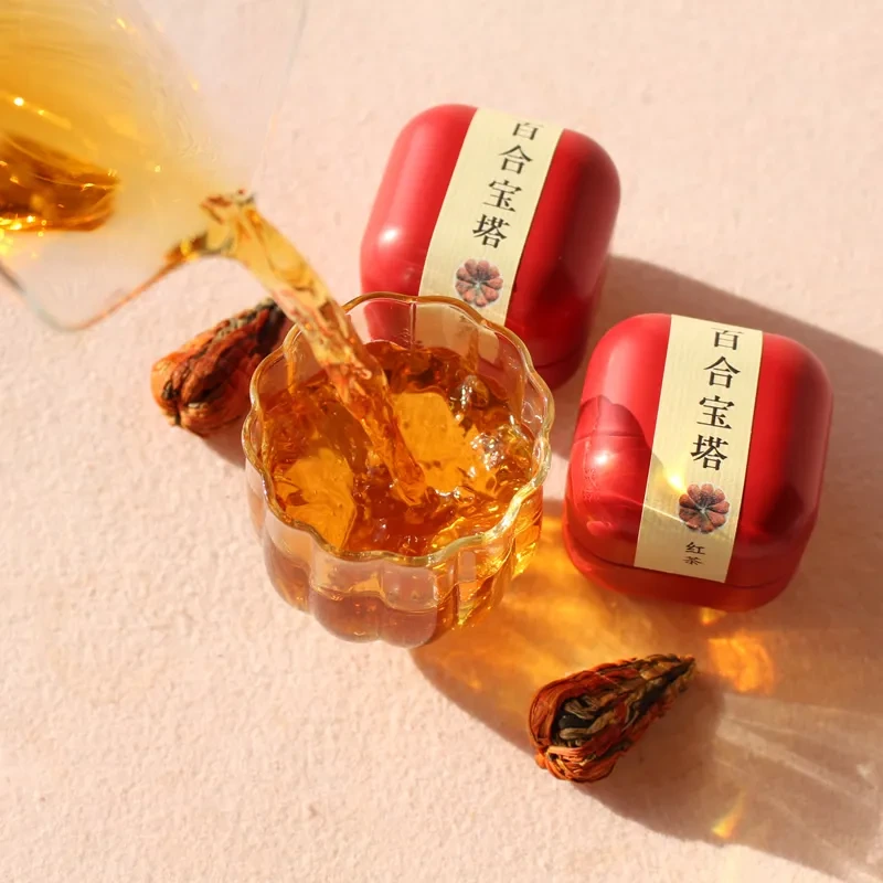 雲南高山濃香型蜜香花香百合滇紅寶塔紅茶- Weee!
