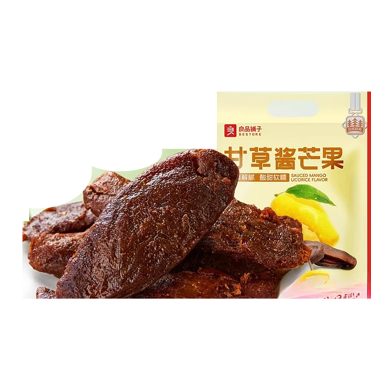 良品铺子甘草酱芒果干果脯500g*1袋