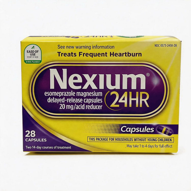 Nexium 24HR 胶囊 28粒 1 盒