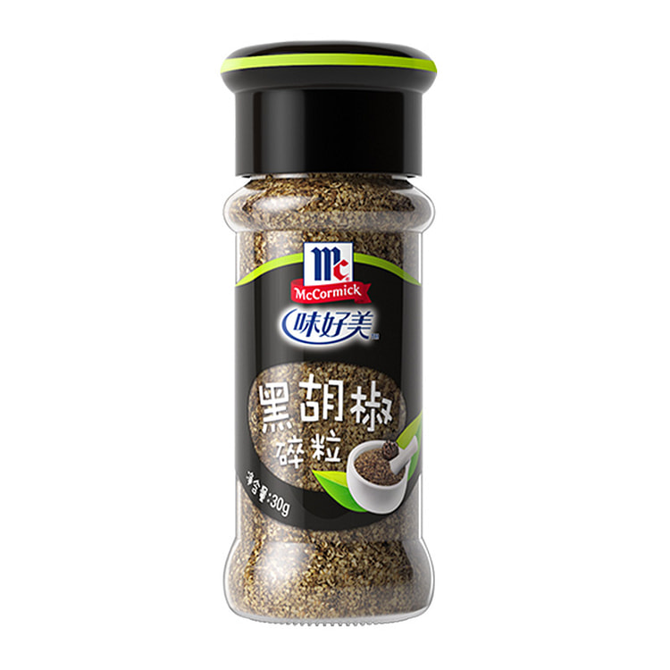 味好美 黑胡椒碎粒 30g*1瓶