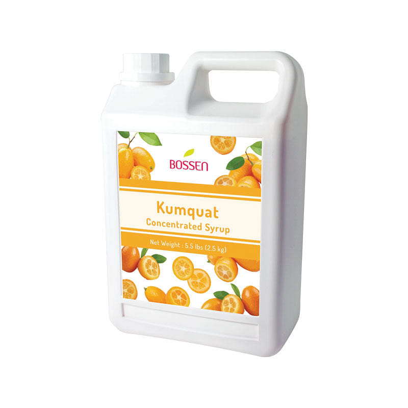 Bossen Kumquat Syrup 5.5 lb Bottle 5.5 lb