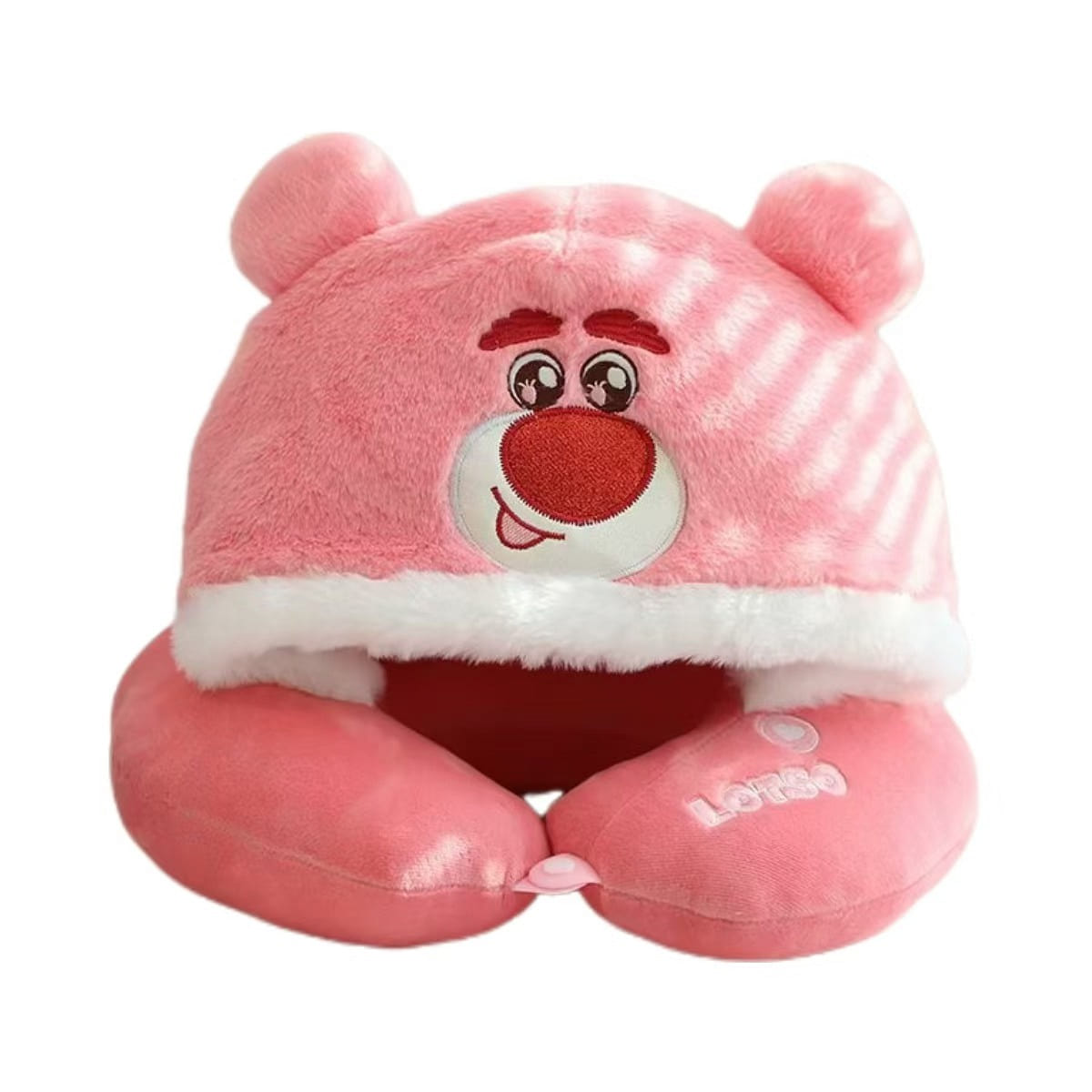 Neck Pillow Hooded Nap Pillow Cartoon U-Shaped Pillow-Lotso 1 each