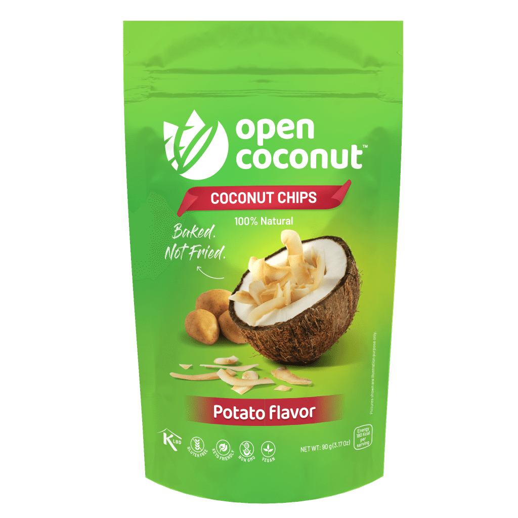 Open Coconut Chips Potato Flavor 90 g