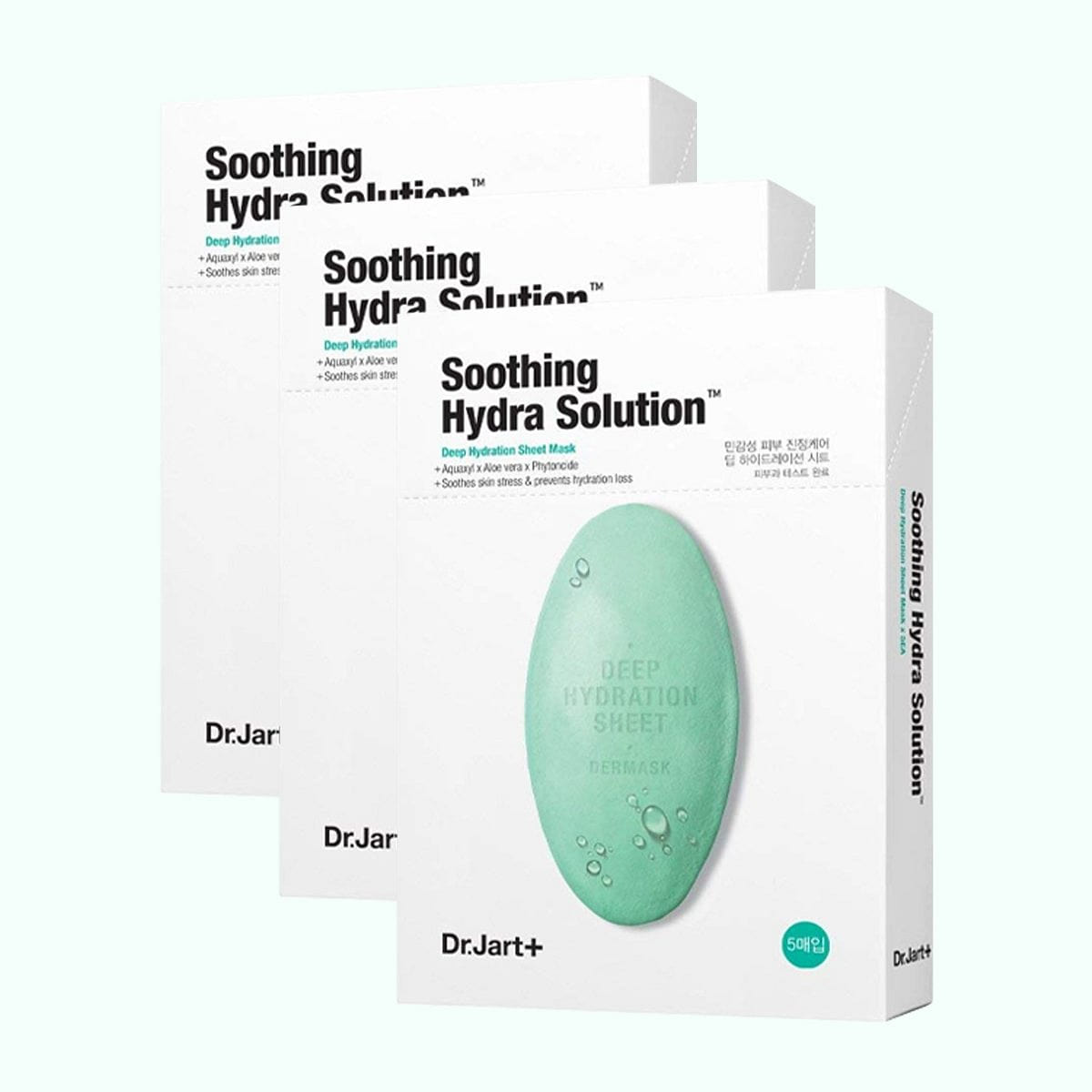 DR.JART+ Dermask Soothing Hydra Mask 5Pcs (3 Box) 1 each