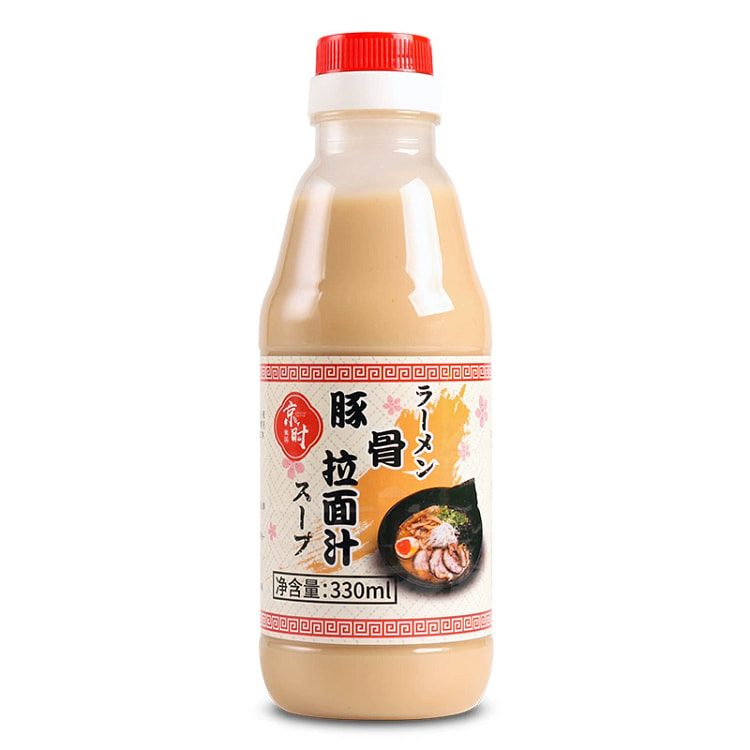 京时豚骨拉面汁330ml*1瓶 高汤底料