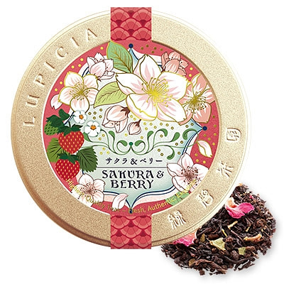 LUPICIA SAKURA & BERRY limited tin 50g