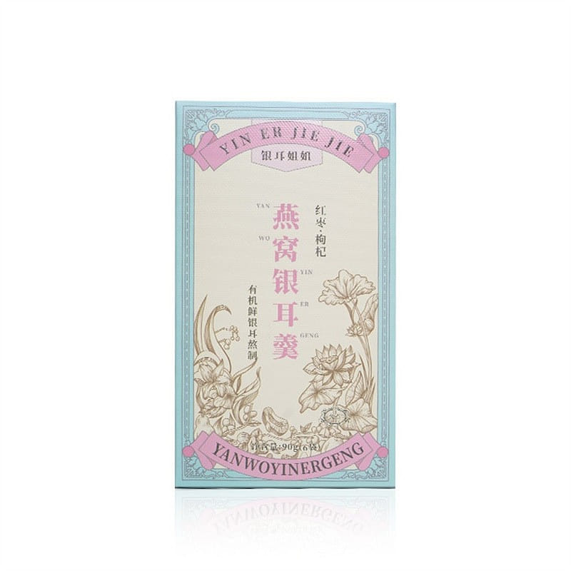 Three Silver Flowers Bird’s Nest and Silver Ear Soup 90g/box 90 g