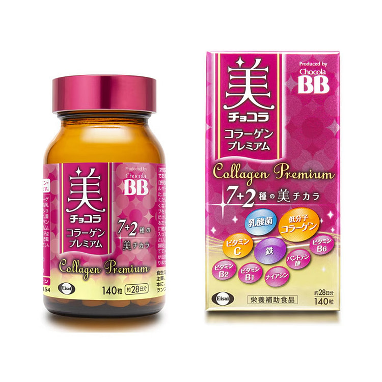 チョコラBB 美 チョコラ コラーゲンプレミアム［140粒］ 栄養補助食品 140 個