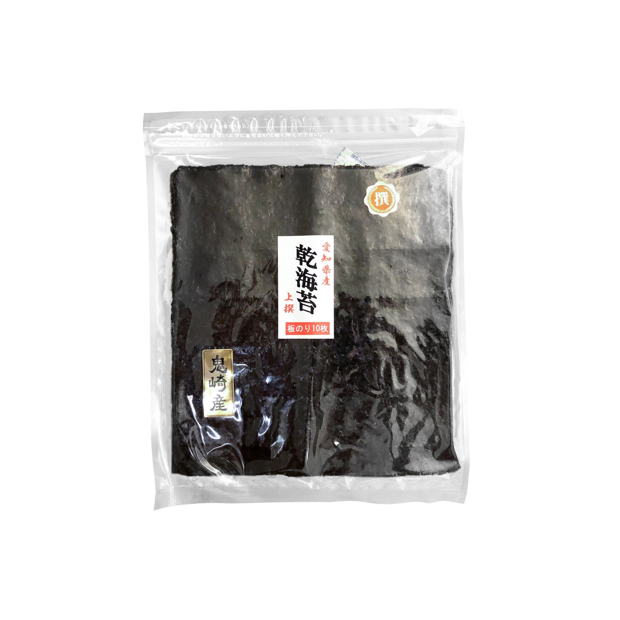 Japanese Premium Seaweed 10pcs (Full Cut) 鬼崎産乾海苔- 0 oz