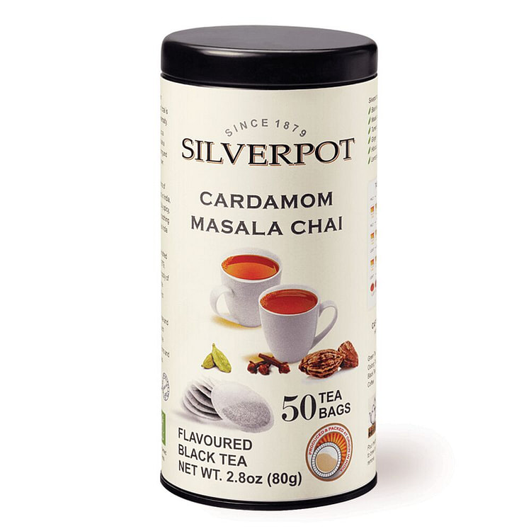 Silverpot, Cardamom Masala Chai 50 count