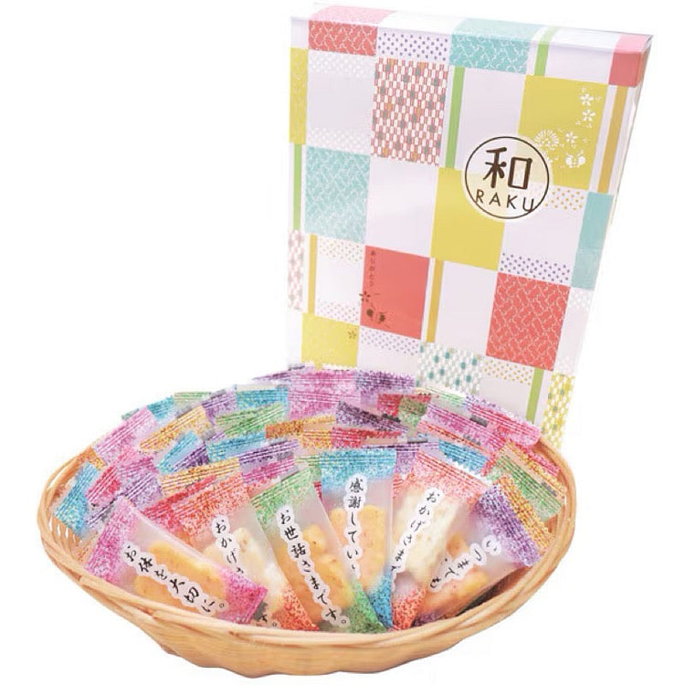 WaRAKU Rice Cracker Set NOR-10 1 each