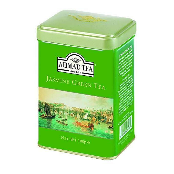 Ahmad Tea Jasmine Green Loose Tea 3.5 oz