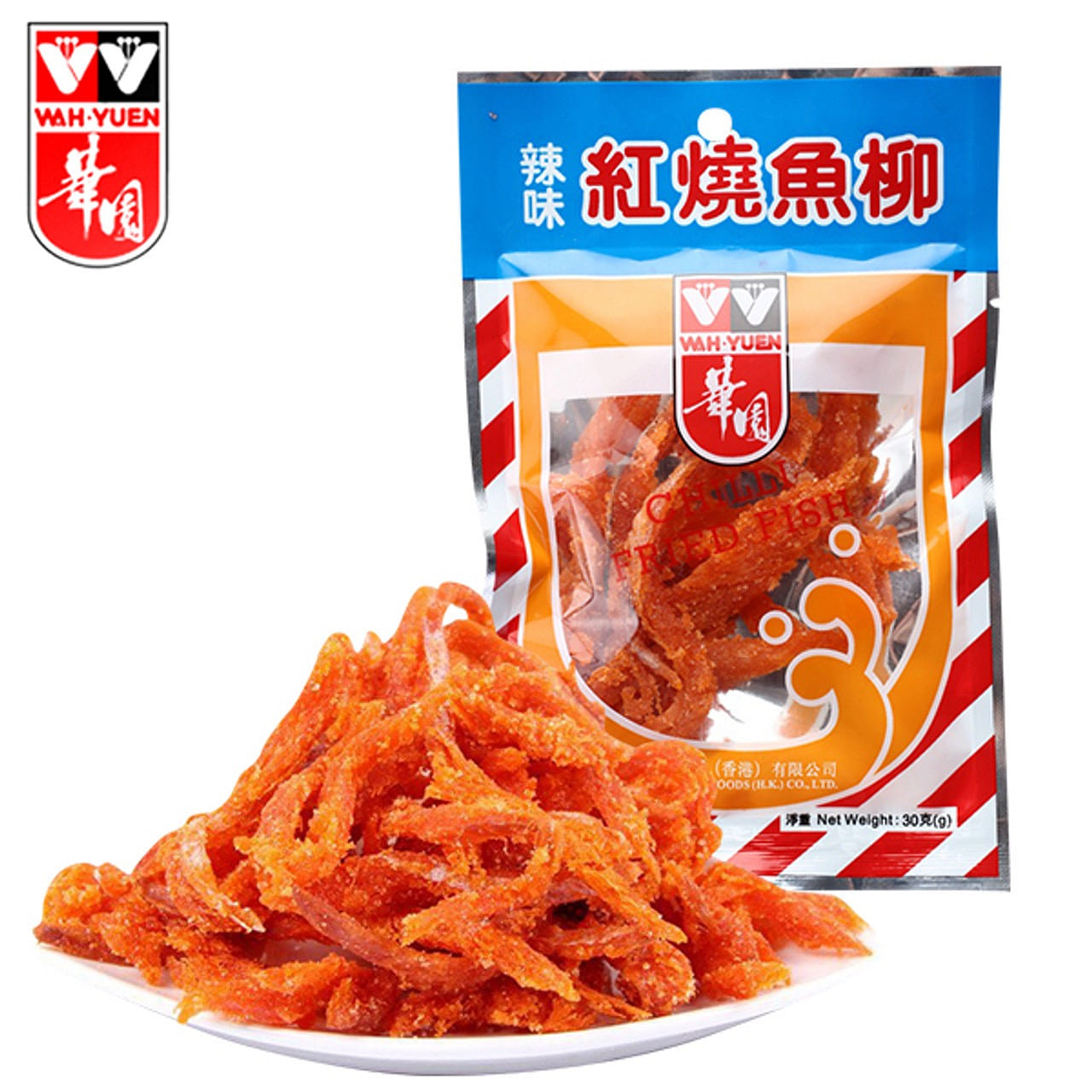 香港華園 辣味紅燒魚柳 30 克