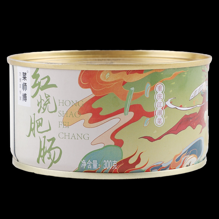 Stewed Pig Intestines, 300g per can, 1 pack 300 g