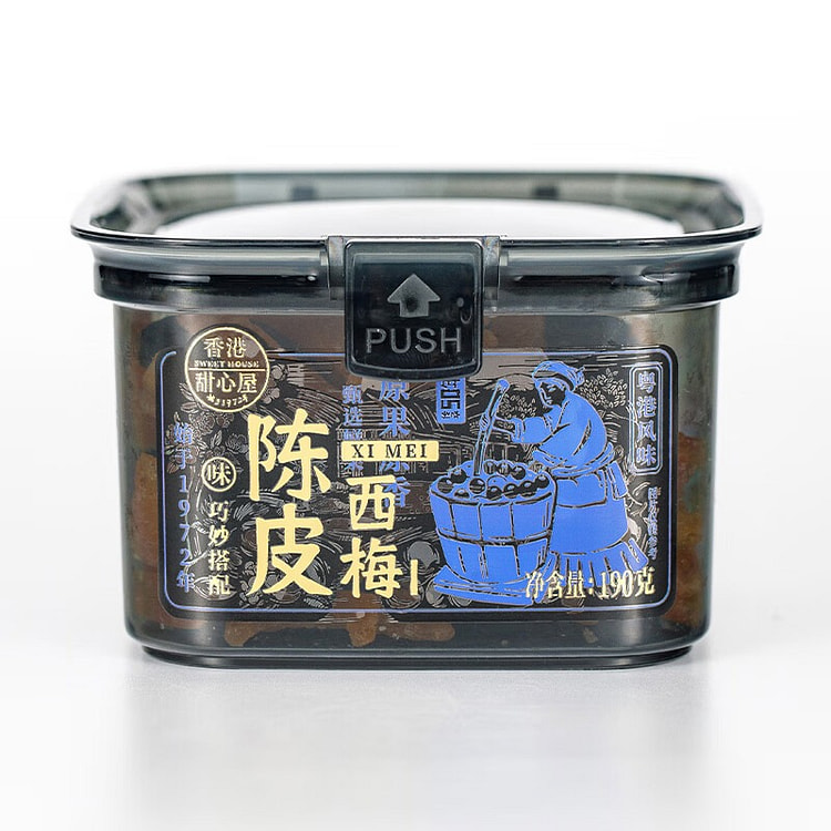 甜心屋 陈皮西梅干 190 克