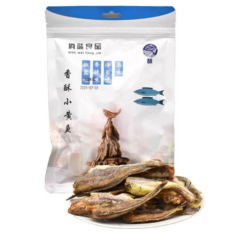Three flavors of small yellow croaker crisp 240 g