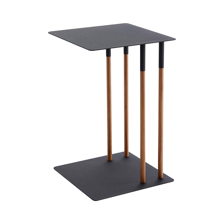 C Side Table (22" H)  - Steel Black
